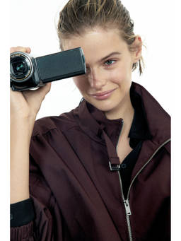 H&M - Women Red Oversized Bomber Jacket