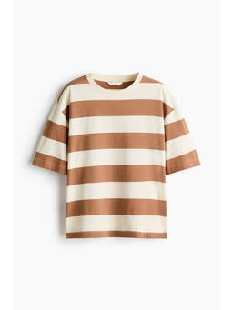 H&M - Women Beige Printed T-Shirt