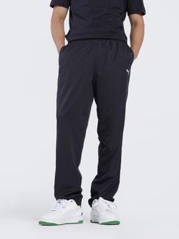 Puma - Men Blue Solid Trackpant