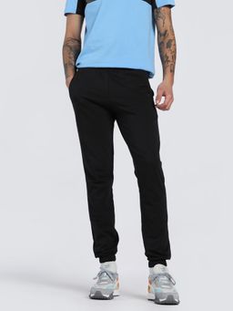 Puma - Men Black Solid Joggers