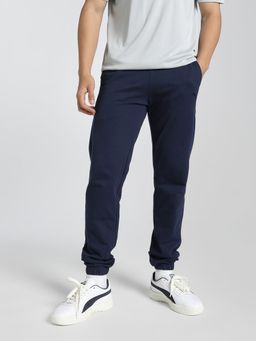 Puma - Men Blue Solid Joggers