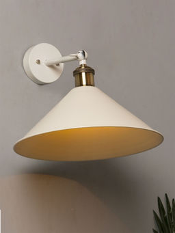 Homesake - White Barn Edison Swing Wall Light Gold
