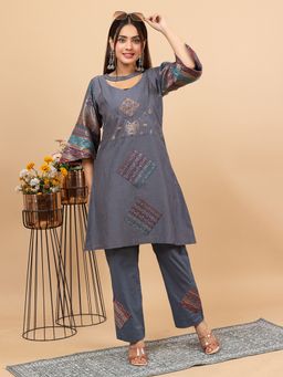 Kidar - Holly Grey Co-Ord Set