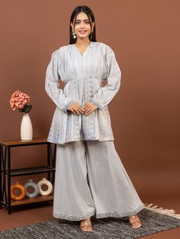 Kidar - Juliet White Co-Ord Set