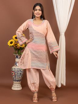 Kidar - Marigold Peach Co-Ord Set