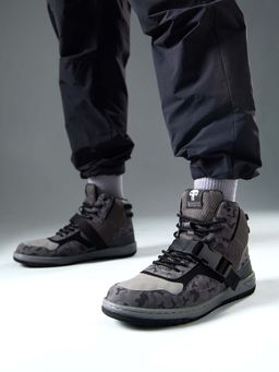 The Souled Store - Official Punisher: Vigilante Men Mid Top Multi-Color Sneakers