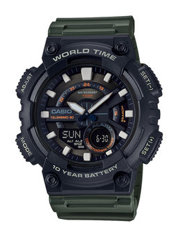Casio - AD223 Youth Series ( AEQ-110W-3AVDF ) Analog-Digital Watch - For Men