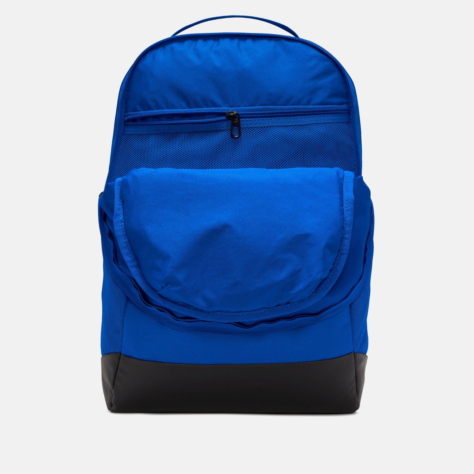 nike brasilia 6 medium unisex backpack-blue Backpack MIDNIGHT NAVY The front zip pocket is ideal for keeping your accessories separate from other items Nike Brasilia XL Backpack |