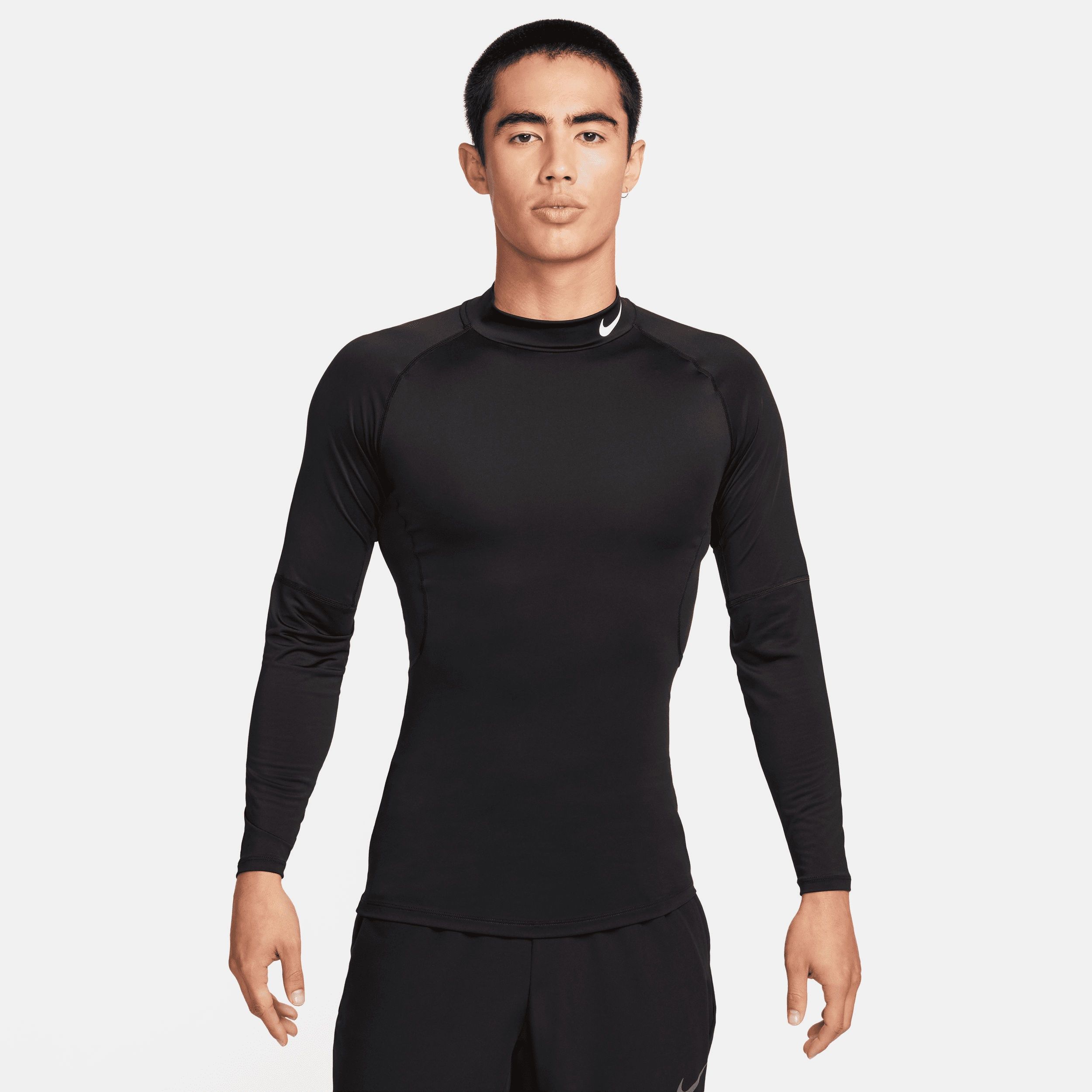 Buy Nike Pro Men's Dri-FIT Fitness Mock-Neck Long-Sleeve Top