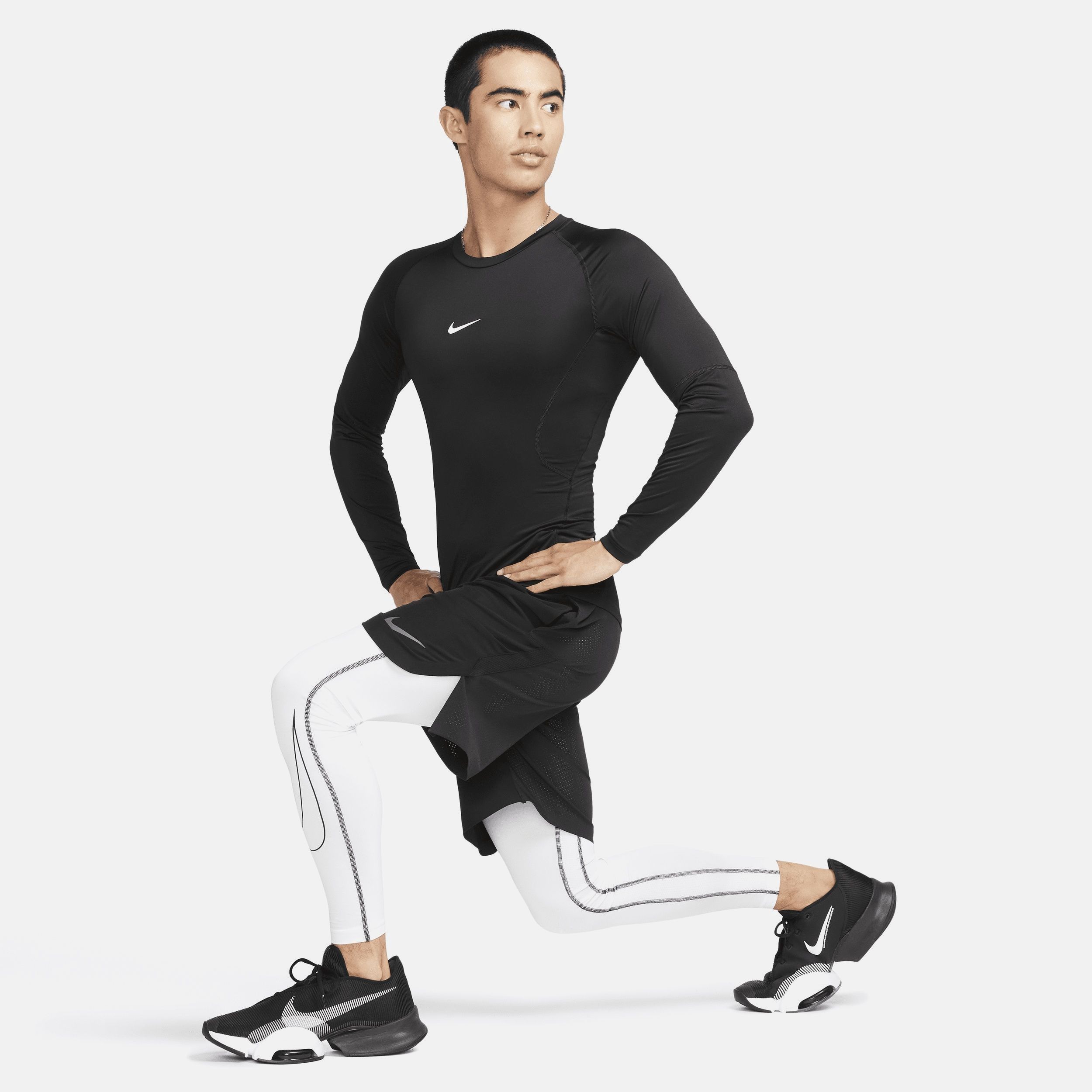 Buy Nike Pro Men's Dri-FIT Tight Long-Sleeve Fitness Top Online