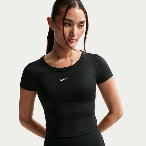 Nike One Fitted - Women's Dri-FIT Short-Sleeve Cropped Top