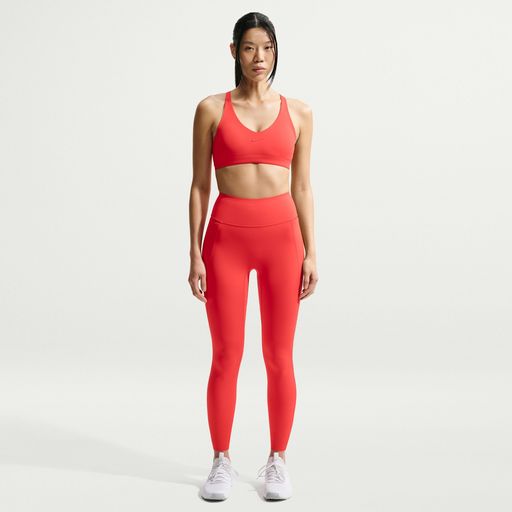 Nike Universa - Women's High-Waisted Full-Length Leggings with No Front Seam