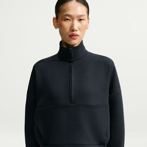Nike 24.7 ImpossiblySoft - Women's Dri-FIT Oversized 1/2-Zip Top