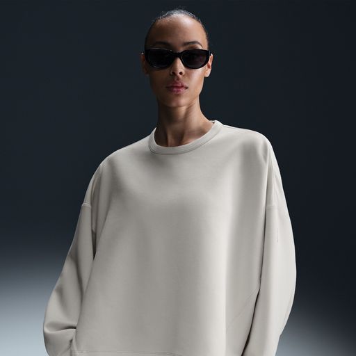 Nike 24.7 ImpossiblySoft - Women's Dri-FIT Oversized Crew-Neck Top