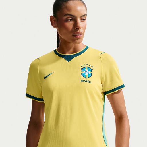 Brazil 2026 Stadium Home - Nike Brazil 2026 Stadium Home Women's Dri-FIT Football Replica Shirt