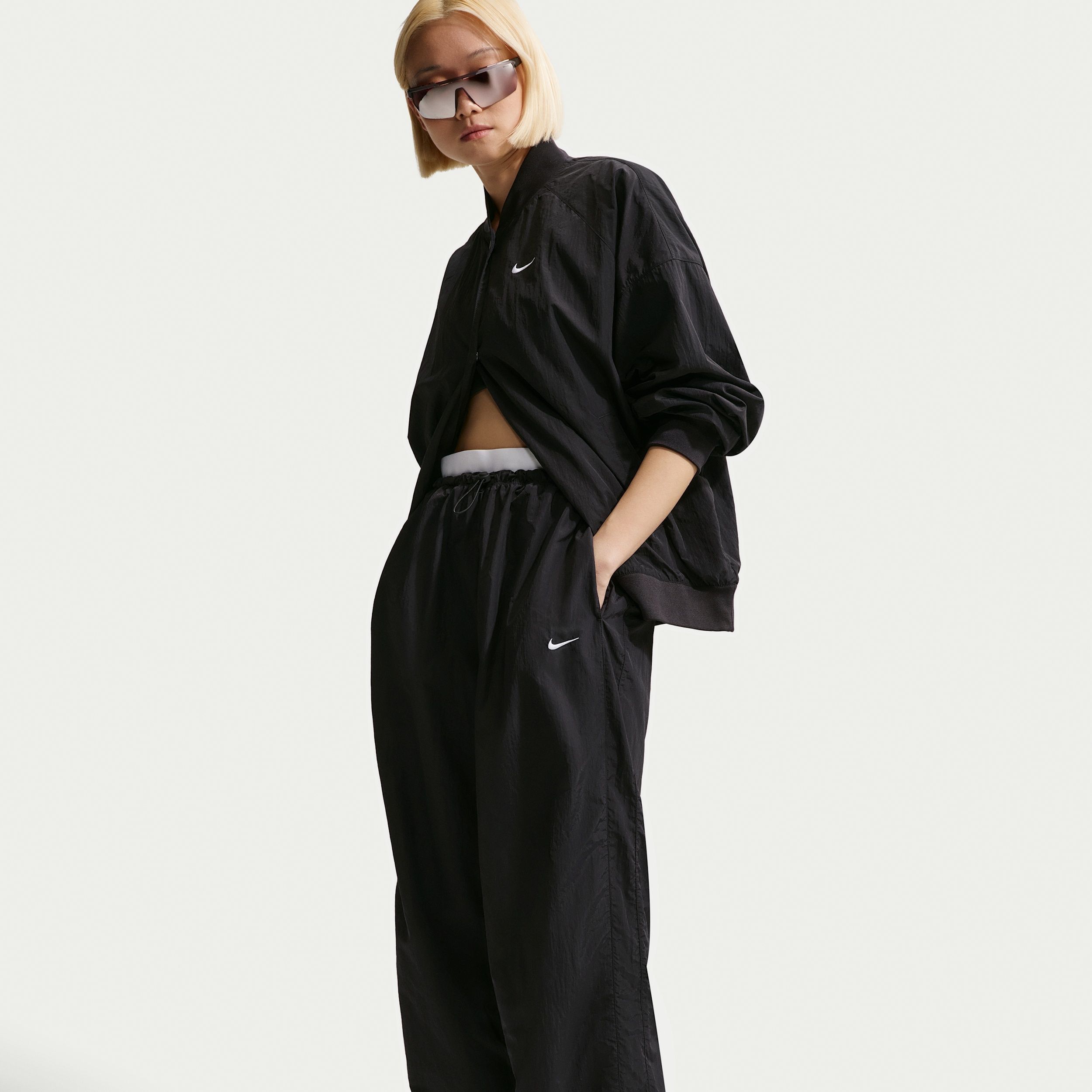 Buy Nike Sportswear Women's Loose High-Waisted Parachute Trousers