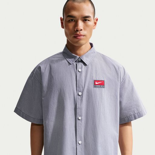 Nike Life - Men's Short-Sleeve Button-Down Top