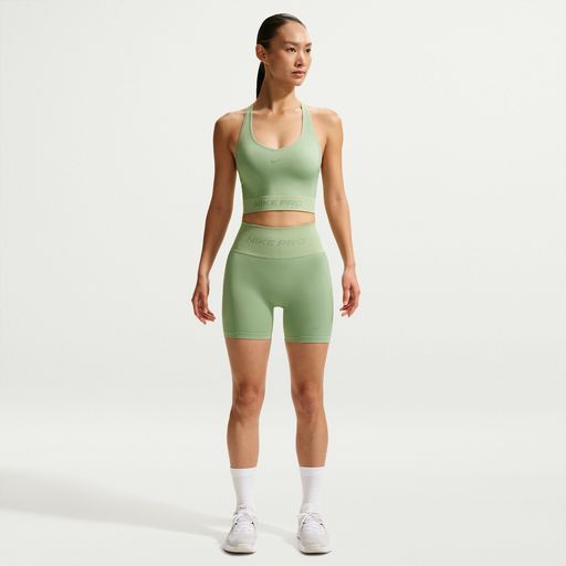 Nike Pro Seamless - Women's Dri-FIT High-Waisted 5" Biker Shorts