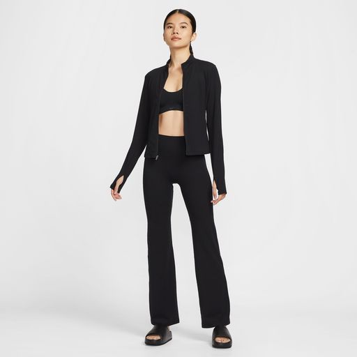 Nike Zenvy - Women's High-Waisted Flared Leggings with No Front Seam