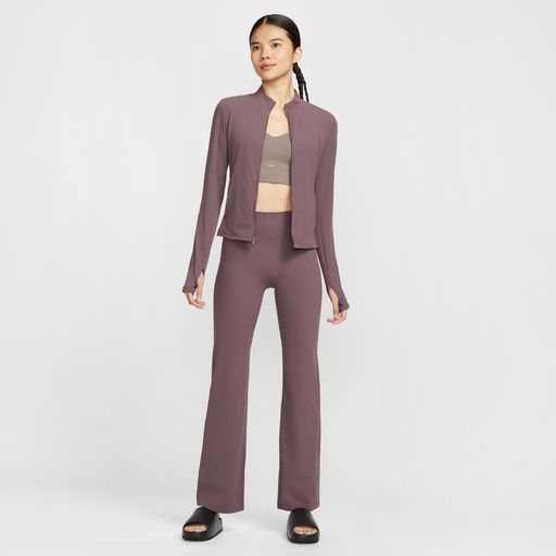 Nike Zenvy - Women's High-Waisted Flared Leggings with No Front Seam
