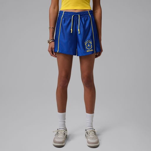 Jordan Brooklyn - Nike Jordan Brooklyn Women's Knit Brazil Shorts
