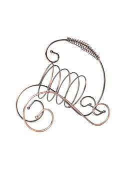 EZ Life - Musky Rustfree Metal Spring Wine Holder - 1 Piece - Gold