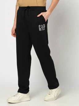 GAP - Men's Black Relaxed Fit Trackpant