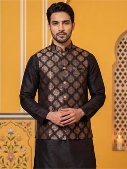 Jompers - Mens Printed Nehru Jacket