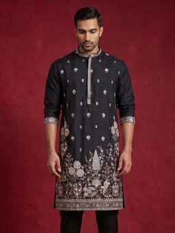 Jompers - Floral Embroidered and Sequins Kurta