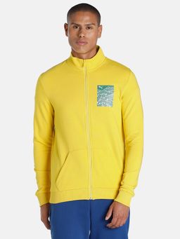 Puma - Graphic 1 Mens Yellow Jacket