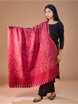 SWI STYLISH - Women's Pink Kani Shawl