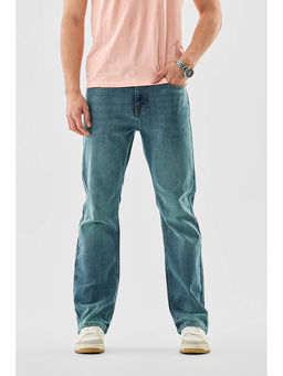 Snitch - Men Blue Solid Straight Fit Casual Jeans