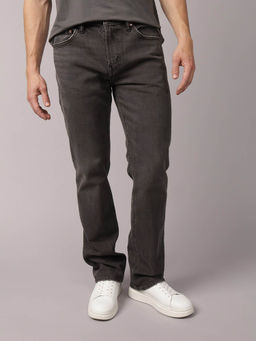 American Eagle - Men Brown Solid Regular Fit Casual Jeans