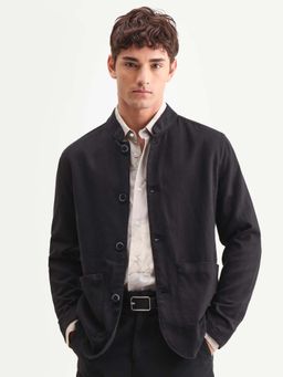 Rare Rabbit - Men Khaki Solid Coat