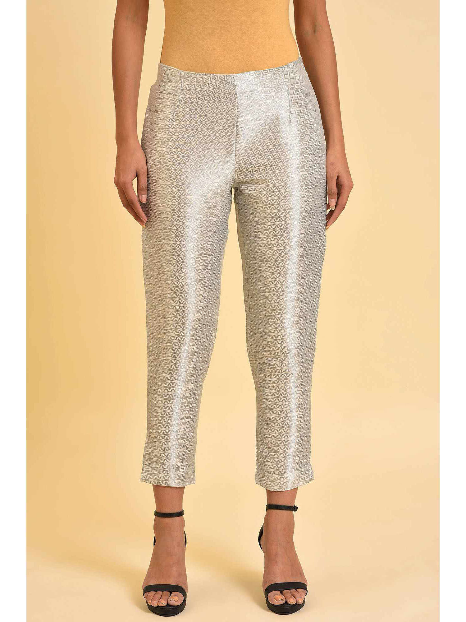 Silver Printed Slim Pant-picture-27
