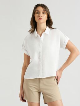 Pepe Jeans - Ryla Viscose Linen Extended Sleeve Shirt