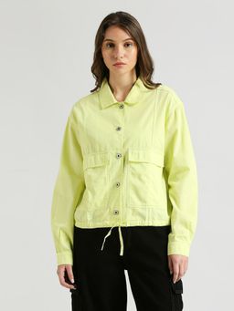 Pepe Jeans - Gla Overdyed Utility Pocket Detail Shacket