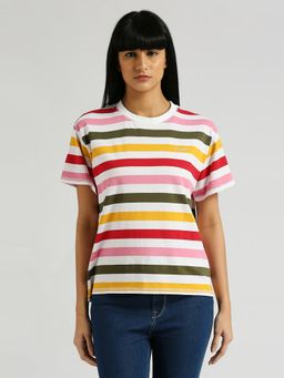 Pepe Jeans - Alenna Mutli Colour Striper Comfort Tee