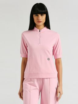 Pepe Jeans - Luz High Neck Half Zip Through Tee