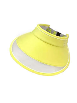 Little Surprise Box - Lemon Yellow Sports Sun Shade Adjustable Tennis-Visor Cap