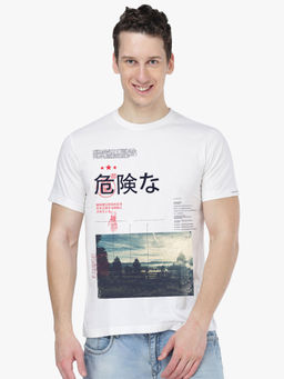THREADCURRY - Travel Escapes Creative Graphic Printed T-shirt For Men
