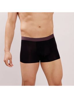 MERCAZE - Black Men Ultra Soft Micro Modal Spandex Classic Trunk
