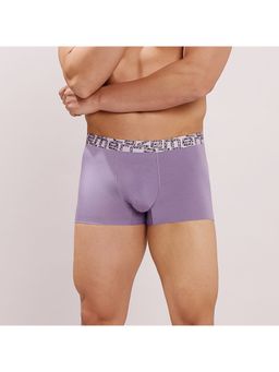 MERCAZE - Purple Men Ultra Soft Micro Modal Spandex Relaxed Trunk