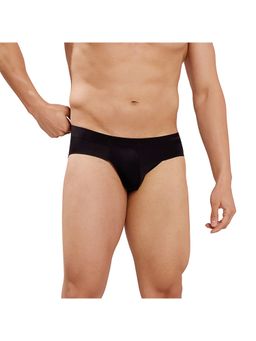 MERCAZE - Black Men Ultra Soft Seamless Quick Dry Modal Spandex Comfort Brief