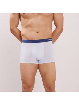 MERCAZE - Blue Men Ultra Stretch Comfort Microfiber Nylon Spandex Trunk