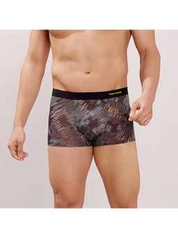 MERCAZE - Black Men Ultra Stretch Comfort Microfiber Nylon Spandex Stylish Trunk