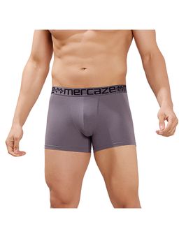 MERCAZE - Grey Men Soft Waistband Premium Cotton Modal Spandex Relaxed Trunk
