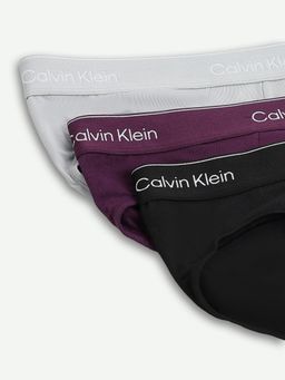 Calvin Klein - Soft Multi-Color Men Solid Mid Rise Brief