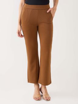 Spykar - Brown Solid Regular Trouser