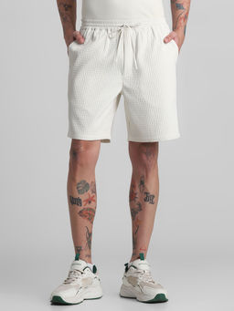 Jack & Jones - White Regular Fit Shorts